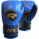 Перчатки боксерские RDX Premium Blue