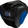 Шлем боксерский с решеткой RDX Grill Defence синий